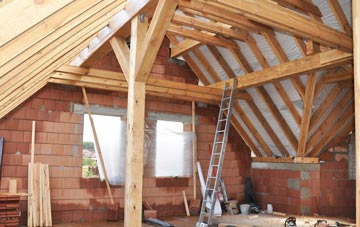 Buttons Green attic trusses