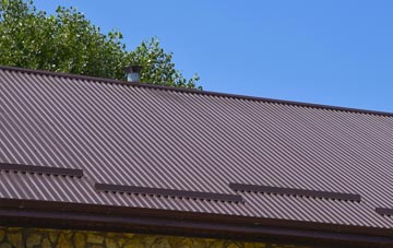 typical Buttons Green corrugated roof uses