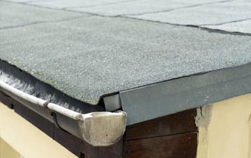 repair or replace Buttons Green flat roofing?